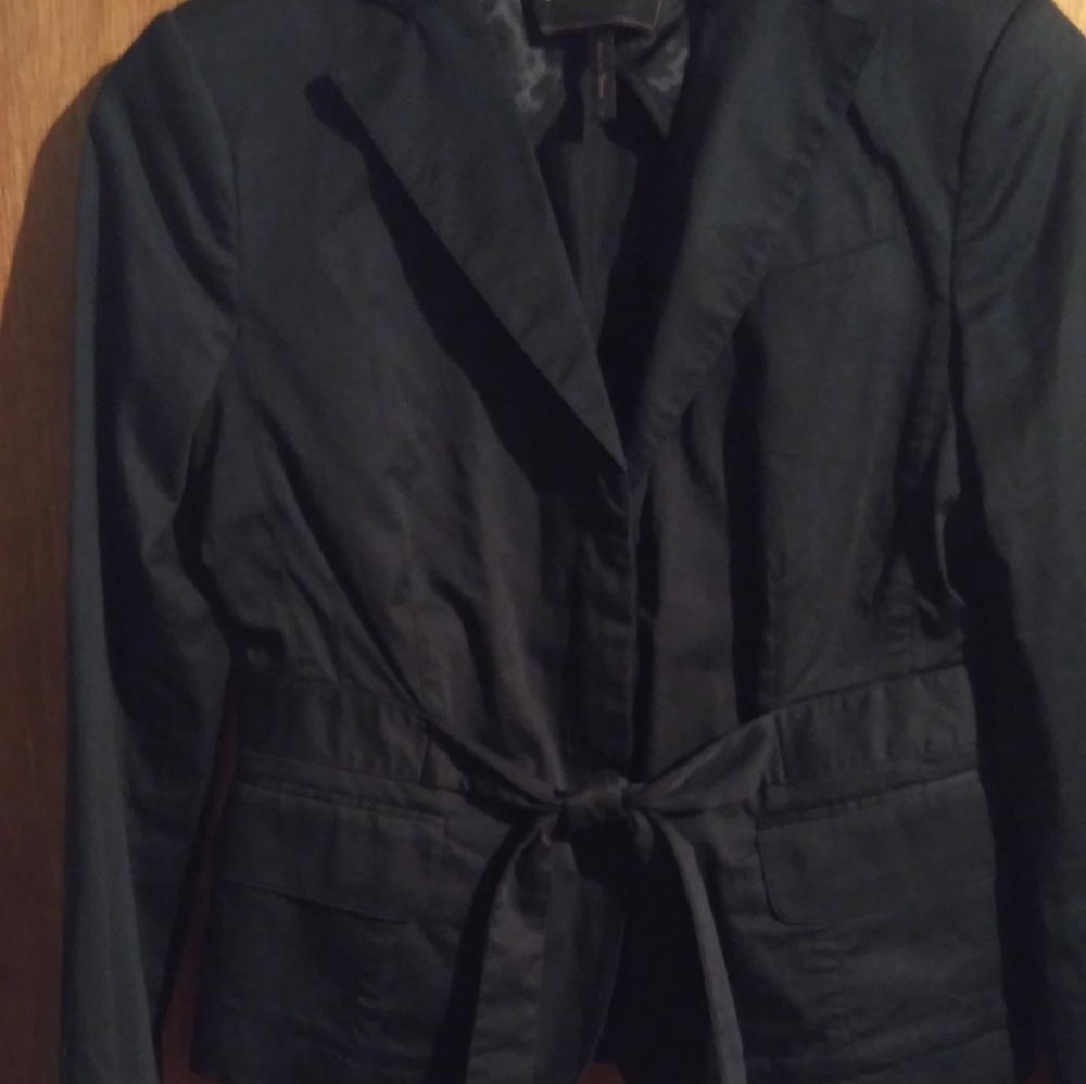 Black Dress Jacket. Max Aziria. Size Small